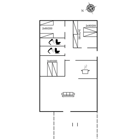 Casa de Férias Ambrosius - 75m From The Sea By Interhome